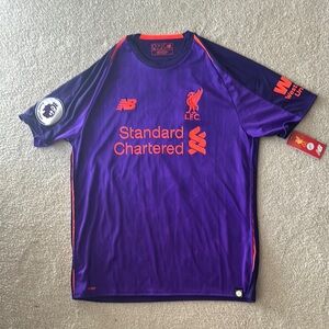 New Balance Liverpool FC Purple Jersey 2018/19 away kit / jersey. #8 Keita